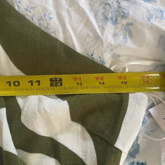 Petal & Pup Zara one shoulder midi dress - Olive Palm Size Medium - Picture 11 of 11